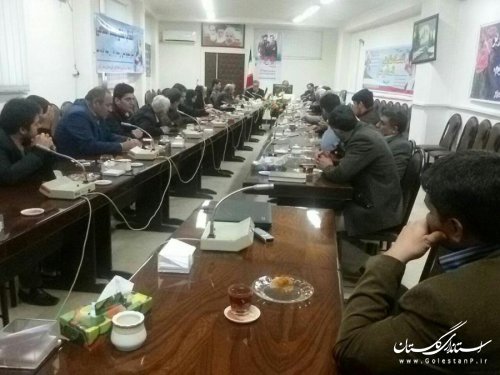  نشست  فعالان سیاسی حامی دولت شهرستان بندرگز برگزار شد