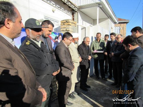 مسکن مددجوی کمیته امداد امام(ره) شهرستان گمیشان افتتاح شد