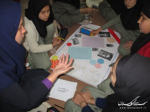 رویش جوانه ها در مرکز فرهنگی هنری شهرستان مراوه تپه