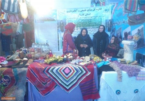 نمایشگاه زن، تلاش و توسعه در گلستان افتتاح شد