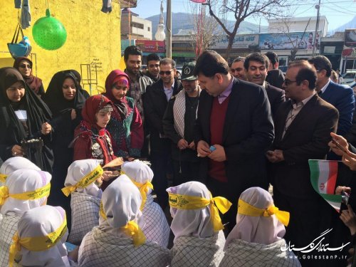 نمایشگاه توانمندی‌ها و صنایع دستی بانوان گالیکشی افتتاح شد