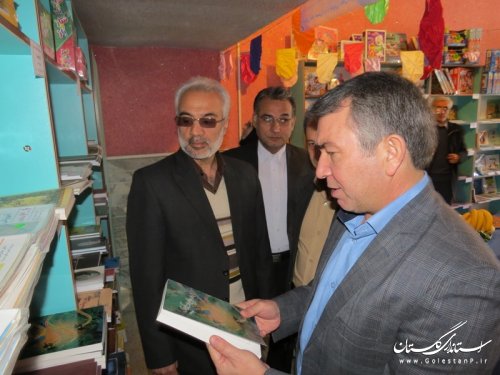 افتتاح نمایشگاه و فروشگاه محصولات کانون پرورش فکری در شهر آق قلا