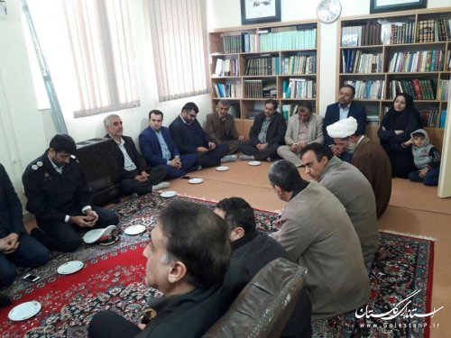 فرماندار و جمعی از مسوولین شهرستان با امام جمعه بندرگز دیدار کردند