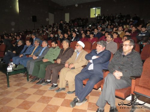 جشن انقلاب با پخش زنده از رادیو صدای گلستان در شهر آق قلا