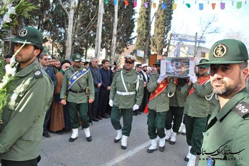 دومین شهید مدافع حرم از دشت بهشت به بهشت پر کشید