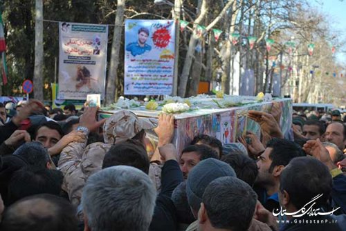 دومین شهید مدافع حرم از دشت بهشت به بهشت پر کشید