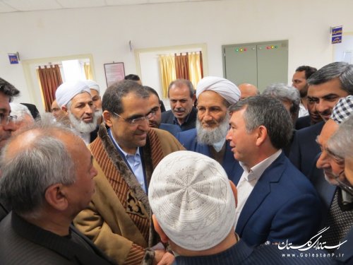 افتتاح کلینیک تخصصی و فوق تخصصی، مرکز دیالیز و فیزیوتراپی بیمارستان آل جلیل آق‌قلا