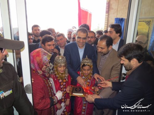 افتتاح کلینیک تخصصی و فوق تخصصی، مرکز دیالیز و فیزیوتراپی بیمارستان آل جلیل آق‌قلا