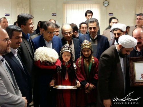 بخش دیالیز بیمارستان امام خمینی (ره)  شهرستان ترکمن افتتاح شد