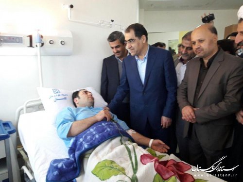بیمارستان 96 تختخوابی بندرگز با حضور وزیر بهداشت به بهره برداری رسید