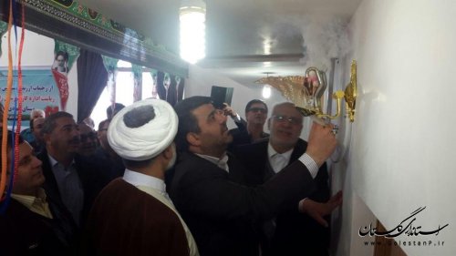 مردم روستاهای الهادی و ویرو شهرستان رامیان بهره مند از نعمت گاز شدند