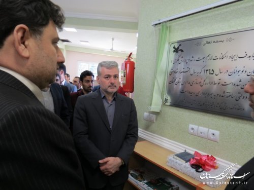 کانون پرورش فکری کودکان و نوجوانان گالیکش افتتاح شد