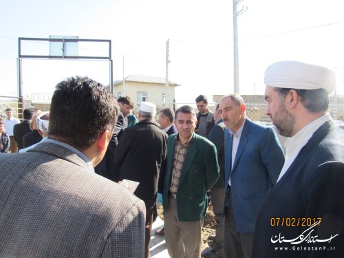 خانه بهداشت روستای دهنه شهرستان گمیشان افتتاح شد