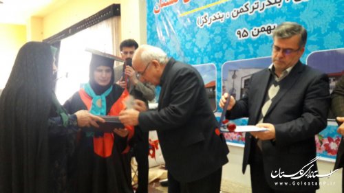 اولین آئین جشن پایان تحصیلی دانشجویان این دانشگاه درکردکوی