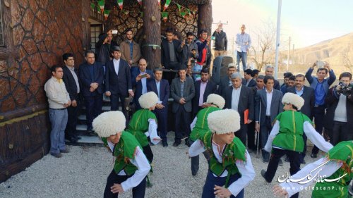 ساختمان دهیاری روستای یل چشمه سفلی بخش پیشکمر افتتاح شد
