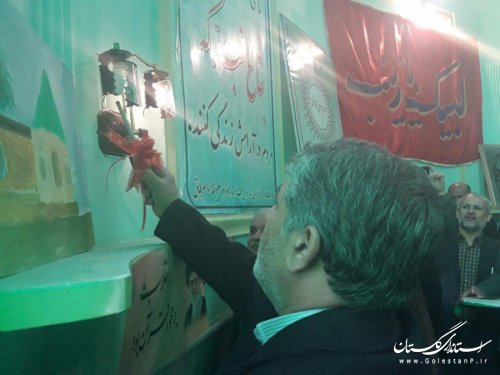 افتتاح پروژه های دهیاریها در شهرستان بندرگز