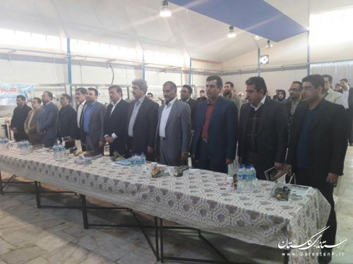 با حضور فرماندار بندرگز مراسم جشن رونق تولید برگزار شد