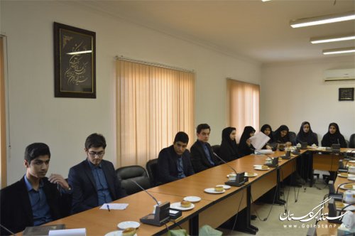 فرمانداری ویژه گنبدکاووس پذیرای پیشنهادات دانش‌آموزان است