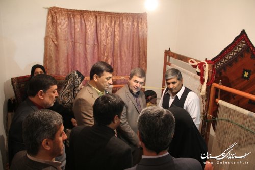آیین افتتاح مرکز تخصصی صنایع دستی اقوام در شهر گرگان برگزار شد