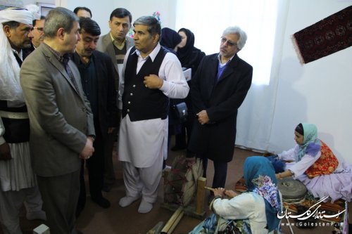 آیین افتتاح مرکز تخصصی صنایع دستی اقوام در شهر گرگان برگزار شد