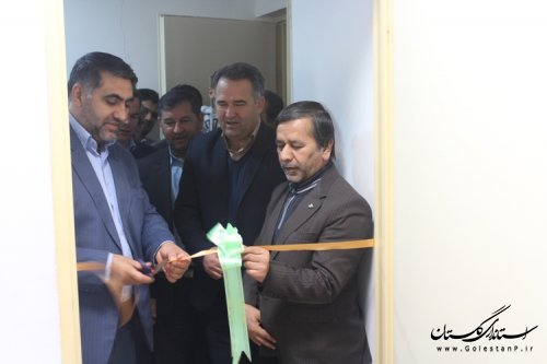 افتتاح بخش های رادیولوژی ، سونوگرافی و دستگاه اکو درمانگاه لقمان حکیم شهرستان مراوه تپه