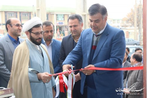 افتتاح و استقرار اداره امور مالیاتی شهرستان مراوه تپه