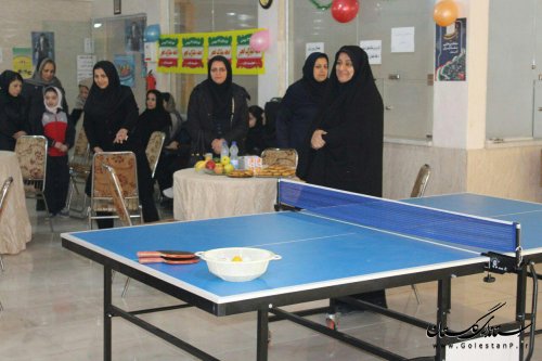 افتتاح سالن ورزشی پینگ پنگ درمحله حجت آباد شهر کردکوی
