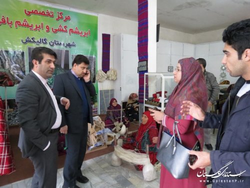 مرکز خلاق صنایع دستی روستای ینقاق از توابع شهرستان گالیکش افتتاح شد