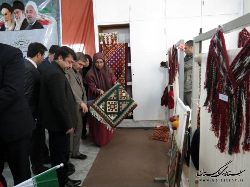 مرکز خلاق صنایع دستی روستای ینقاق از توابع شهرستان گالیکش افتتاح شد