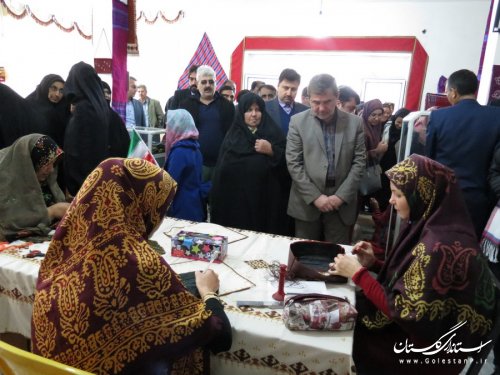 مرکز خلاق صنایع دستی روستای ینقاق از توابع شهرستان گالیکش افتتاح شد