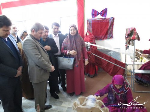 مرکز خلاق صنایع دستی روستای ینقاق از توابع شهرستان گالیکش افتتاح شد