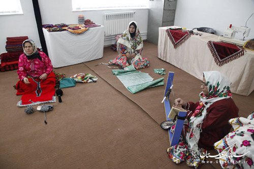 افتتاح بزرگترین مرکز تخصصی صنایع دستی استان در شهرستان علی آباد