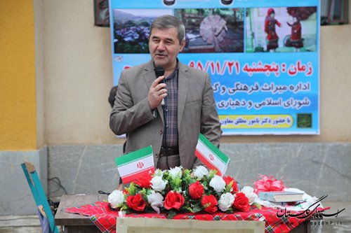 افتتاح بزرگترین مرکز تخصصی صنایع دستی استان در شهرستان علی آباد