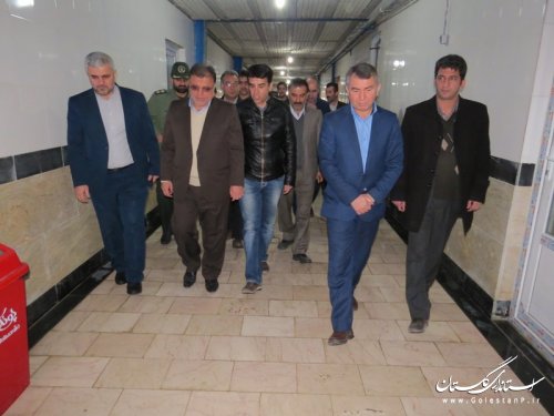 افتتاح واحد تولیدی فرآورده های لبنی نصر نوین گلستان در شهرک صنعتی آق قلا