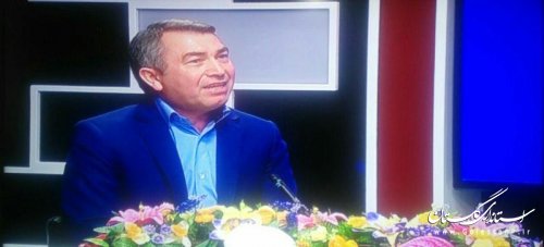 فرماندار شهرستان آق قلا میهمان برنامه زنده خبری