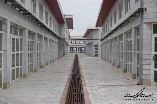 افتتاح پروژه بازار ماهی شهرستان ترکمن
