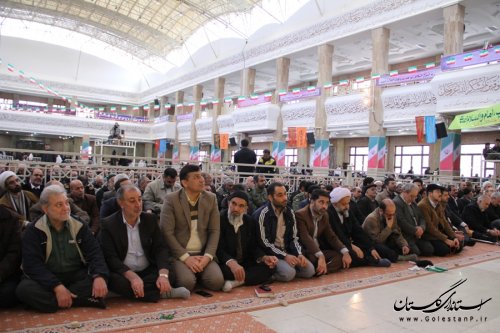 راهپیمایی بزرگ یوم الله 22 بهمن و جشن پیروزی انقلاب در شهر گرگان برگزار شد