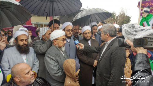 گزارش تصویری راهپیمایی 22 بهمن شهرستان کلاله