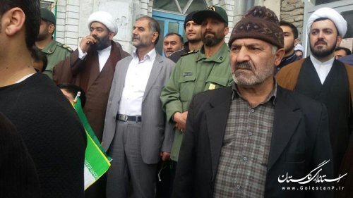 برگزاری راهپیمایی باشکوه و گسترده یوم الله 22 بهمن در بندرگز