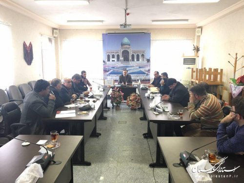 برگزاری ششمین جلسه ستاد انتخابات شهرستان آزادشهر