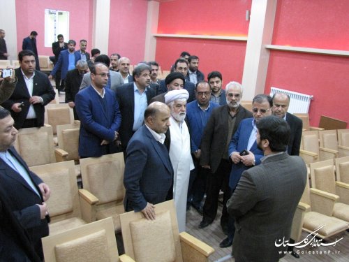 كانون پرورش فكري كودكان و نوجوانان علي آباد كتول افتتاح شد