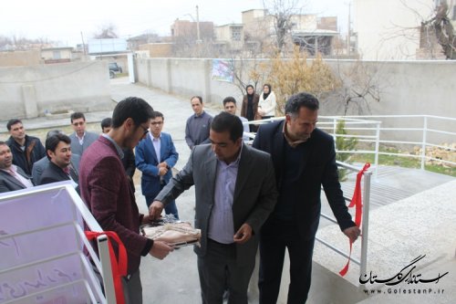 افتتاح مرکز آموزشی و توانبخشی معلولان جسمی و حرکتی در شهرستان مراوه تپه
