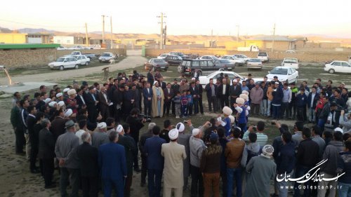 افتتاح 5 پروژه آبرسانی روستایی در شهرستان مراوه تپه