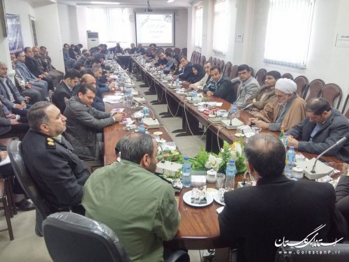 سیزدهمین جلسه شورای اداری بندرگز برگزار شد