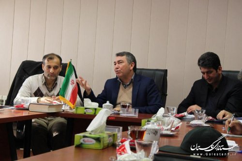 چهارمین جلسه کمیسیون مبارزه با قاچاق کالا و ارز شهرستان آق قلا