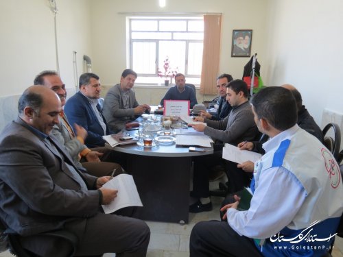 جلسه کارگروه ساماندهی امور گندم و آرد و نان شهرستان گالیکش تشکیل شد