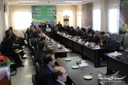 مراسم تودیع و معارفه بخشدار مرکزی شهرستان آزادشهر برگزار شد