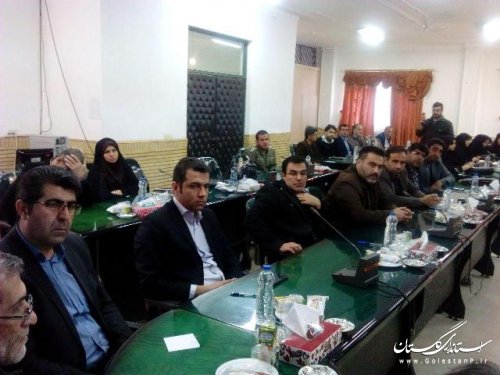 کارگاه آموزشی آشنایی با فضای مجازی در فرمانداری علی ابادکتول برگزارشد