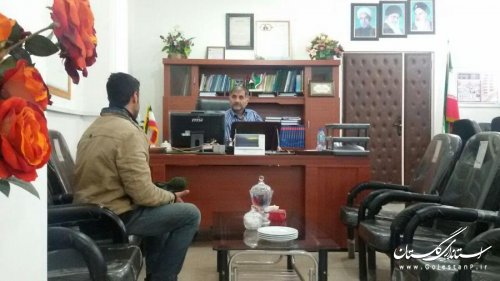 فرماندار بندرگز به صورت چهره به چهره با مردم  شهرستان دیدار کرد