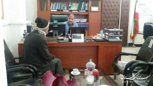 فرماندار بندرگز به صورت چهره به چهره با مردم  شهرستان دیدار کرد